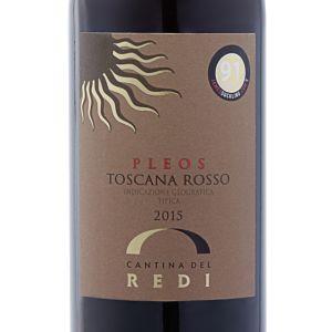 CANTINA DEL REDI PLEOS TOSCANA ROSSO IGT 2015GARRAFA