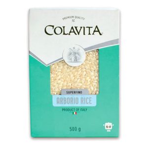  ARROZ ARBORIO RICE COLAVITA 500GGARRAFA