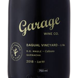 GARAGE WINE CO. BAGUAL VINEYARD GARNACHA FIELD-BLEND LOTE #99GARRAFA