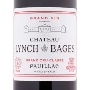 CHÂTEAU LYNCH-BAGES GRAND CRU CLASSÉ PAUILLAC AOC 2019GARRAFA