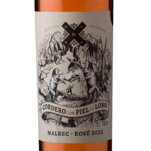 MOSQUITA MUERTA CORDERO CON PIEL DE LOBO ROSÉ DE MALBECGARRAFA