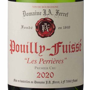 J.A. FERRET POUILLY-FUISSÉ “LES PERRIÈRES” PREMIER CRU 2020GARRAFA