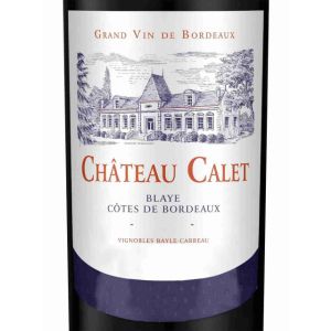 CHÂTEAU CALET BLAYE CÔTES DE BORDEAUX ROUGE 2019 - PRÉ VENDAGARRAFA