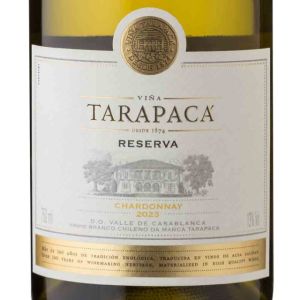 VIÑA TARAPACÁ RESERVA CHARDONNAY 2023GARRAFA