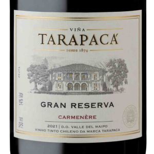 TARAPACÁ GRAN RESERVA CARMÉNÈRE 2022GARRAFA