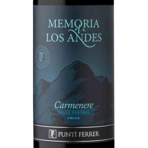 PUNTI FERRER MEMORIA DE LOS ANDES CARMÉNÈRE 2022GARRAFA