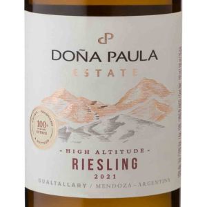 DOÑA PAULA ESTATE HIGH ALTITUDE RIESLING 2021GARRAFA