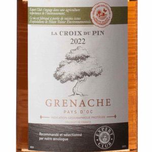 LA CROIX DU PIN GRENACHE ROSÉ IGP PAYS D’OC 2022GARRAFA