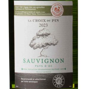 LA CROIX DU PIN SAUVIGNON BLANC IGP PAYS D’OC 2023GARRAFA