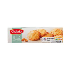 BISCOITO CHABRIOR TELHA DE AMÊNDOAS (100G)GARRAFA