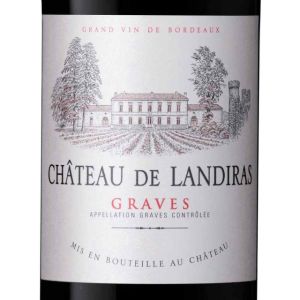 CHÂTEAU DE LANDIRAS CRU BOURGEOIS GRAVES 2018 - PRÉ-VENDAGARRAFA