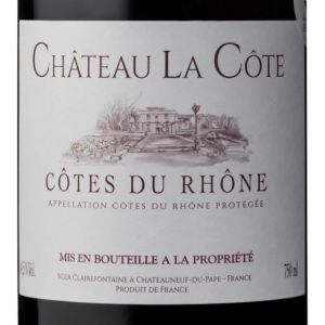 CHÂTEAU LA CÔTE CÔTES DU RHÔNE AOP 2023 - PRÉ-VENDAGARRAFA