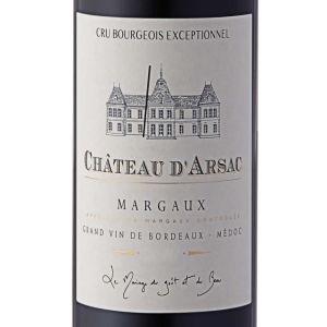 CHÂTEAU D'ARSAC MARGAUX CRU BOURGEOIS EXCEPTIONNEL 2014 - PRÉ-VENDAGARRAFA