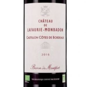 CHÂTEAU DE LAFAURIE-MONBADON CASTILLON CÔTES DE BORDEAUX 2016 PRÉ-VENDAGARRAFA