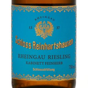 SCHLOSS REINHARTSHAUSEN RHEINGAU RIESLING KABINETT FEINHERBGARRAFA