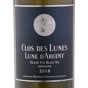 DOMAINE DE CHEVALIER CLOS DE LUNES “LUNE D’ARGENT” 2018 GARRAFA